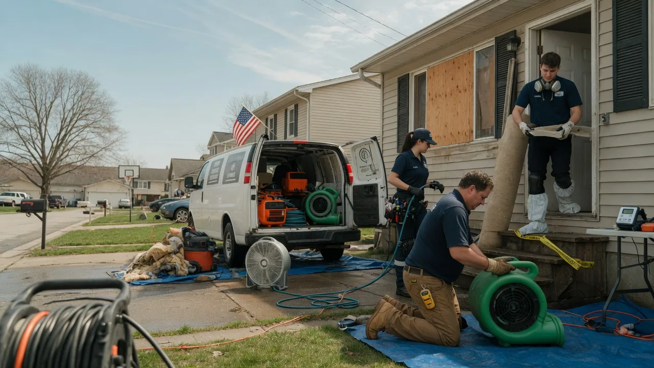 Water Damage Restoration in Melrose Park, IL near me